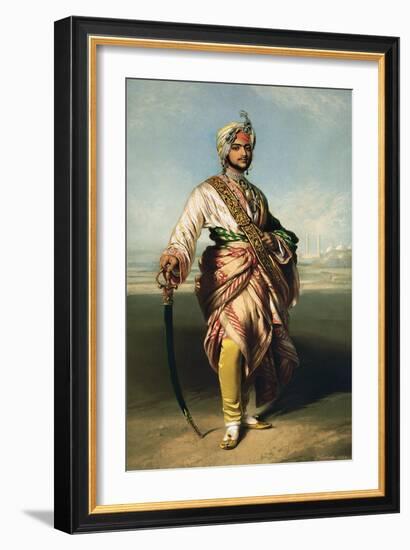 Duleep Singh, Maharajah of Lahore (1838-93), 1854 Lithographed by R.J. Lane-Franz Xaver Winterhalter-Framed Giclee Print