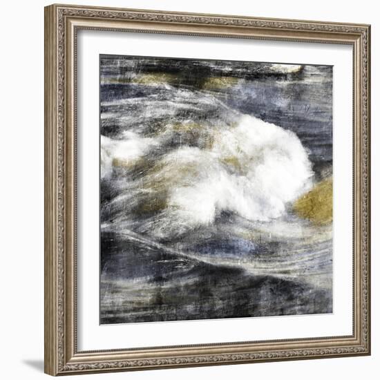 Dull Wave-Jace Grey-Framed Art Print