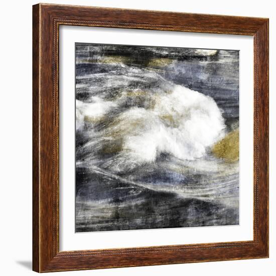 Dull Wave-Jace Grey-Framed Art Print