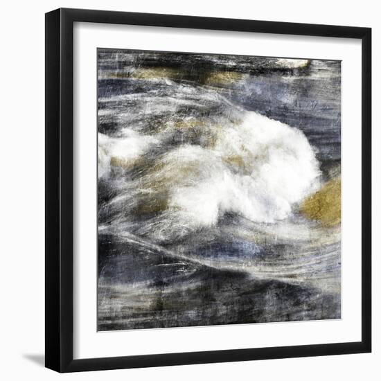 Dull Wave-Jace Grey-Framed Art Print