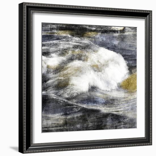 Dull Wave-Jace Grey-Framed Art Print