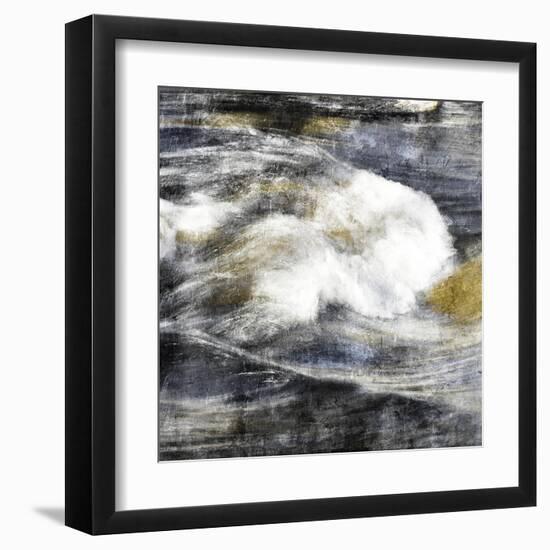 Dull Wave-Jace Grey-Framed Art Print