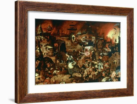 Dulle Griet' (Mad Me), C1562-Pieter Bruegel the Elder-Framed Giclee Print