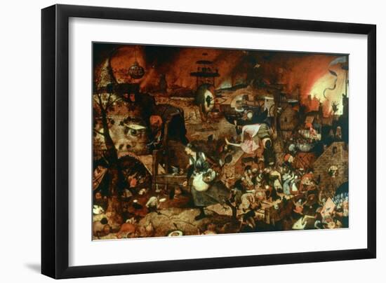 Dulle Griet' (Mad Me), C1562-Pieter Bruegel the Elder-Framed Giclee Print