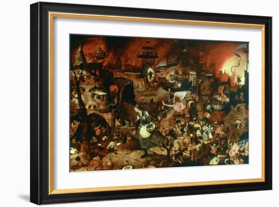 Dulle Griet' (Mad Me), C1562-Pieter Bruegel the Elder-Framed Giclee Print