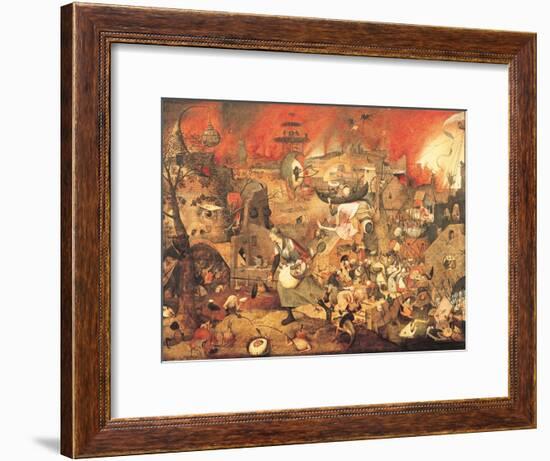 Dulle Griet (Mad Meg) 1564-Pieter Bruegel the Elder-Framed Giclee Print