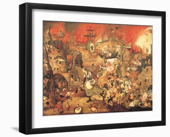 Dulle Griet (Mad Meg) 1564-Pieter Bruegel the Elder-Framed Giclee Print