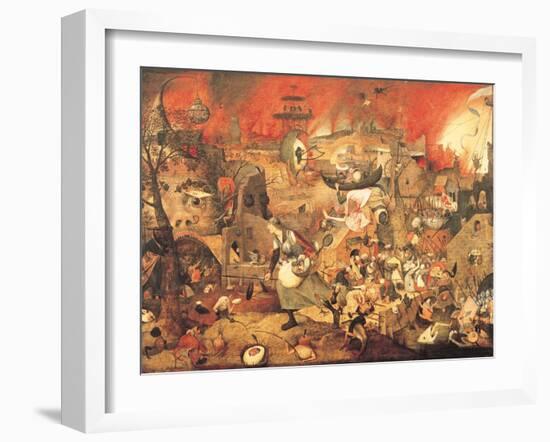 Dulle Griet (Mad Meg) 1564-Pieter Bruegel the Elder-Framed Giclee Print