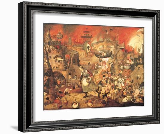 Dulle Griet (Mad Meg) 1564-Pieter Bruegel the Elder-Framed Giclee Print