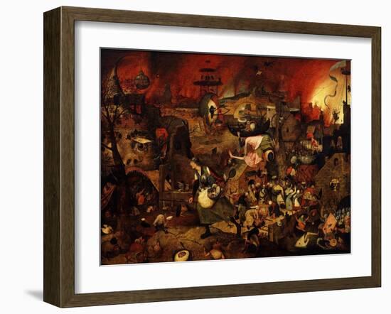 Dulle Griet (Mad Meg), C. 1562-Pieter Bruegel the Elder-Framed Giclee Print