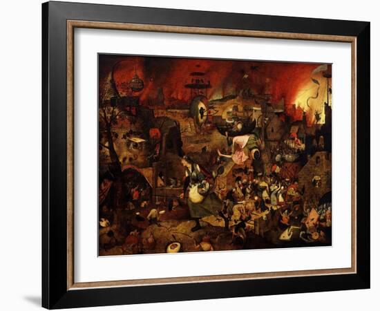 Dulle Griet (Mad Meg), C. 1562-Pieter Bruegel the Elder-Framed Giclee Print