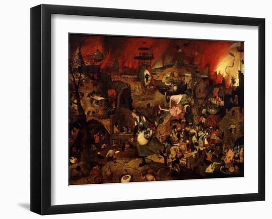 Dulle Griet (Mad Meg), C. 1562-Pieter Bruegel the Elder-Framed Giclee Print