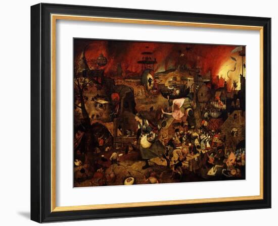 Dulle Griet (Mad Meg), C. 1562-Pieter Bruegel the Elder-Framed Giclee Print