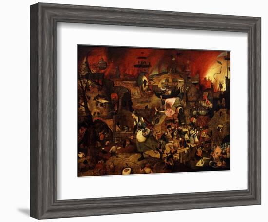 Dulle Griet (Mad Meg), C. 1562-Pieter Bruegel the Elder-Framed Giclee Print