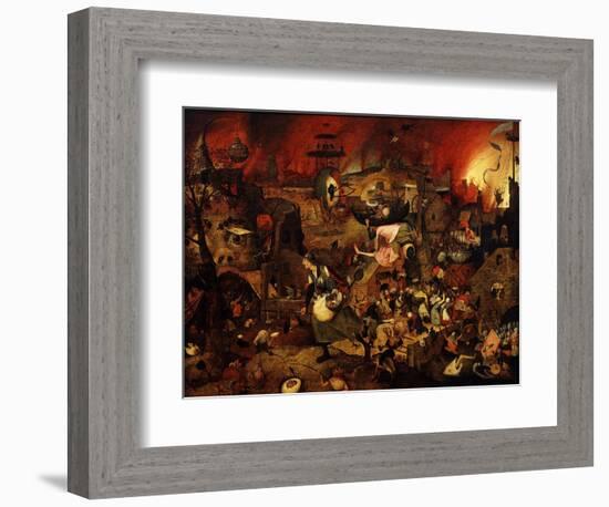 Dulle Griet (Mad Meg), C. 1562-Pieter Bruegel the Elder-Framed Giclee Print