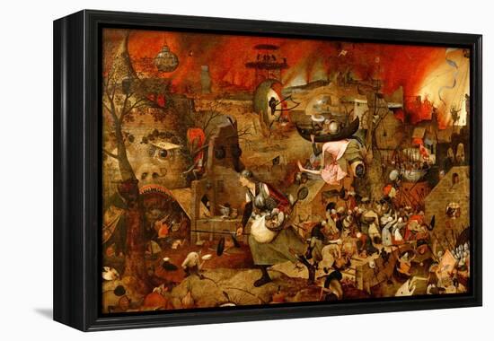 Dulle Griet ('Mad Meg')-Pieter Bruegel the Elder-Framed Premier Image Canvas