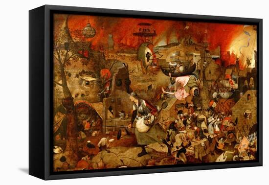 Dulle Griet ('Mad Meg')-Pieter Bruegel the Elder-Framed Premier Image Canvas