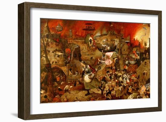 Dulle Griet ('Mad Meg')-Pieter Bruegel the Elder-Framed Giclee Print