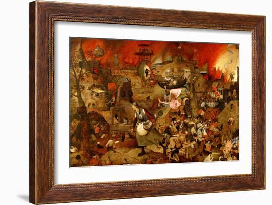 Dulle Griet ('Mad Meg')-Pieter Bruegel the Elder-Framed Giclee Print