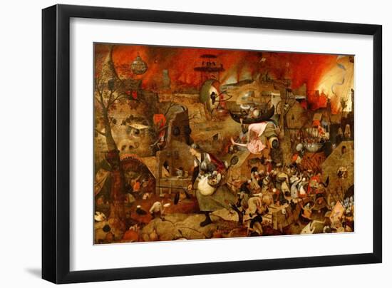 Dulle Griet ('Mad Meg')-Pieter Bruegel the Elder-Framed Giclee Print