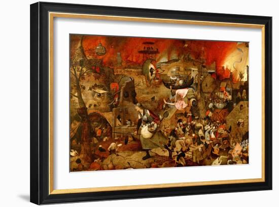 Dulle Griet ('Mad Meg')-Pieter Bruegel the Elder-Framed Giclee Print