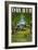 Duluth, Georgia - Peach Orchard with Truck-Lantern Press-Framed Art Print