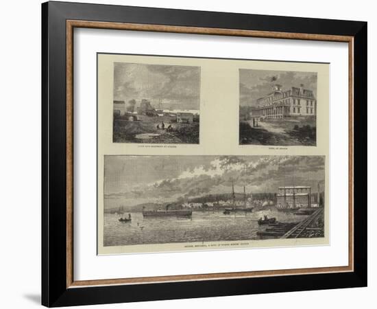 Duluth in Minnesota-null-Framed Giclee Print