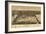 Duluth, Minnesota - Panoramic Map-Lantern Press-Framed Art Print