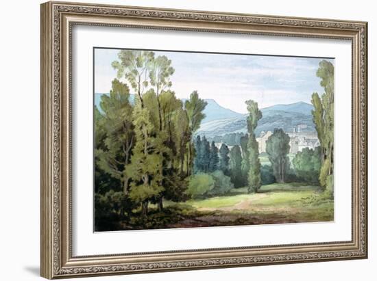 Dulverton, Somerset, 1800-John White Abbott-Framed Giclee Print