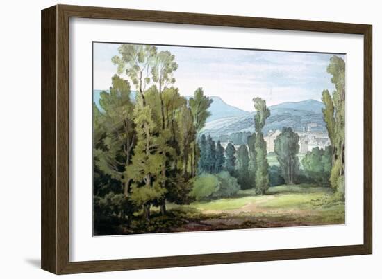 Dulverton, Somerset, 1800-John White Abbott-Framed Giclee Print