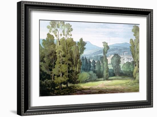 Dulverton, Somerset, 1800-John White Abbott-Framed Giclee Print