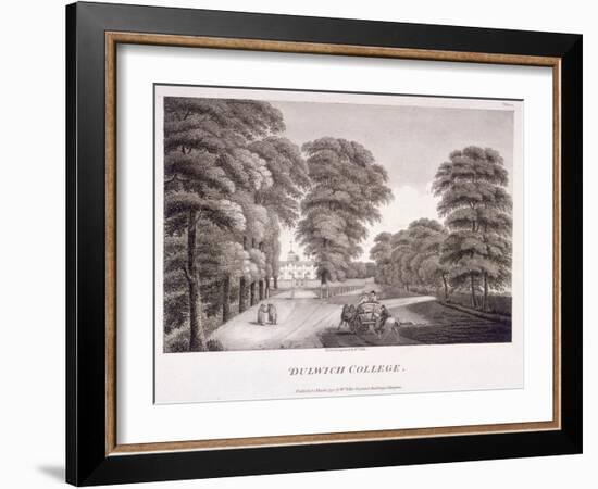 Dulwich College, Camberwell, London, 1792-William Ellis-Framed Giclee Print