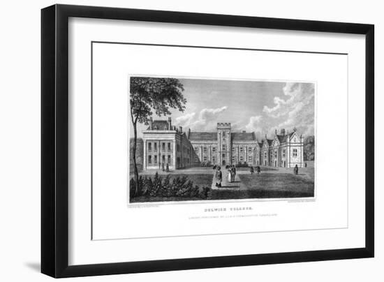 Dulwich College, London, 1829-J Rogers-Framed Giclee Print