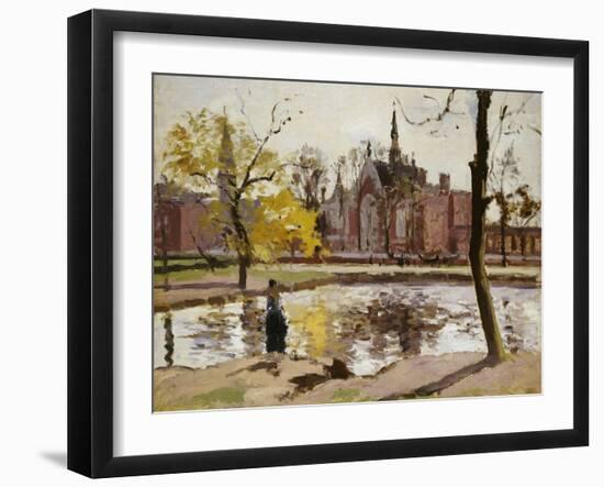 Dulwich College, London, 1871-Camille Pissarro-Framed Giclee Print