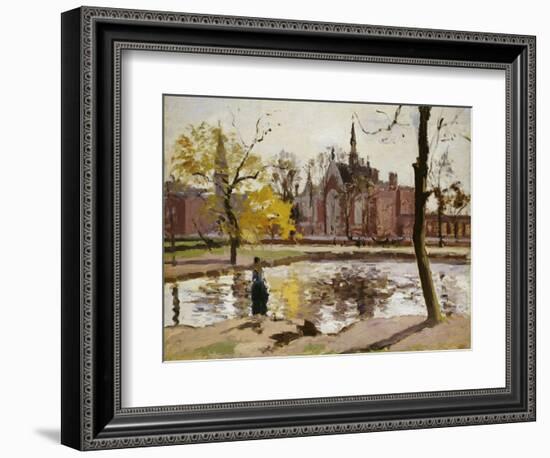 Dulwich College, London, 1871-Camille Pissarro-Framed Giclee Print