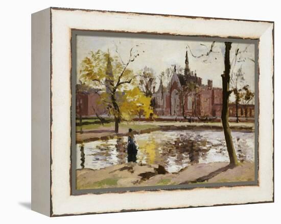 Dulwich College, London, 1871-Camille Pissarro-Framed Premier Image Canvas