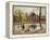 Dulwich College, London, 1871-Camille Pissarro-Framed Premier Image Canvas