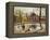 Dulwich College, London, 1871-Camille Pissarro-Framed Premier Image Canvas