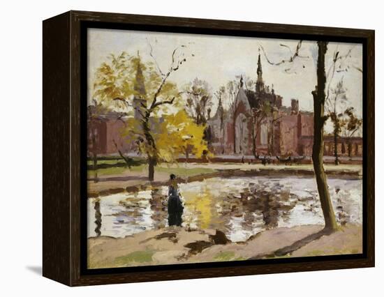 Dulwich College, London, 1871-Camille Pissarro-Framed Premier Image Canvas