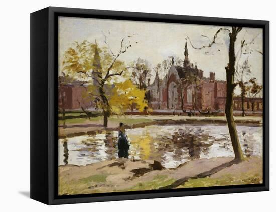 Dulwich College, London-Camille Pissarro-Framed Premier Image Canvas