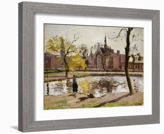 Dulwich College, London-Camille Pissarro-Framed Giclee Print