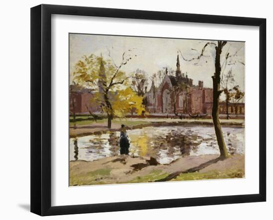 Dulwich College, London-Camille Pissarro-Framed Giclee Print