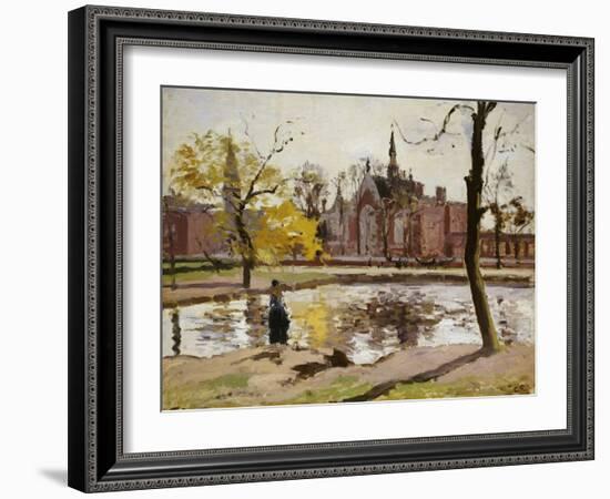 Dulwich College, London-Camille Pissarro-Framed Giclee Print