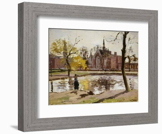 Dulwich College, London-Camille Pissarro-Framed Giclee Print