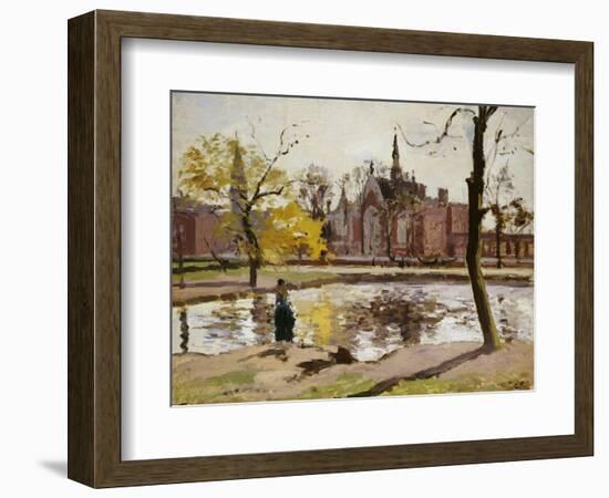 Dulwich College, London-Camille Pissarro-Framed Giclee Print