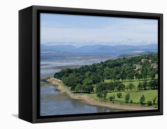 Dumbarton Castle on the North Shore of the River Clyde, Dunbartonshire, UK-Adam Woolfitt-Framed Premier Image Canvas