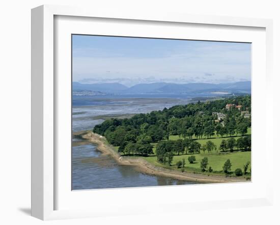 Dumbarton Castle on the North Shore of the River Clyde, Dunbartonshire, UK-Adam Woolfitt-Framed Photographic Print