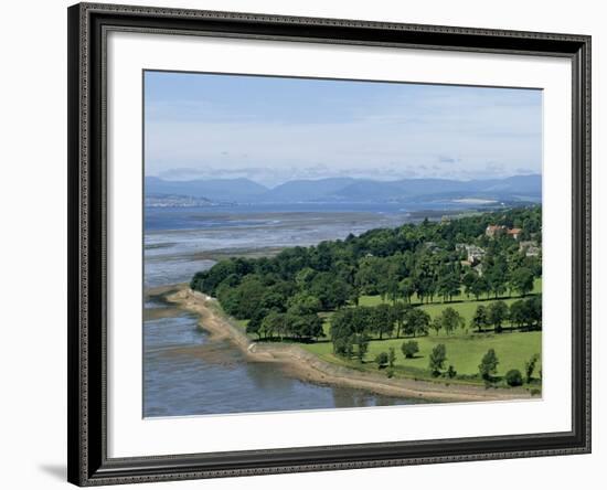 Dumbarton Castle on the North Shore of the River Clyde, Dunbartonshire, UK-Adam Woolfitt-Framed Photographic Print