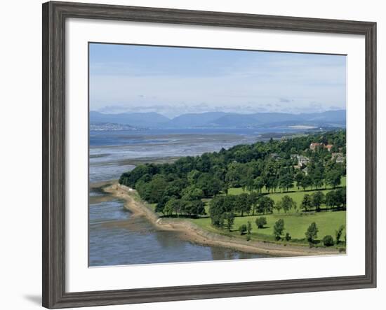 Dumbarton Castle on the North Shore of the River Clyde, Dunbartonshire, UK-Adam Woolfitt-Framed Photographic Print