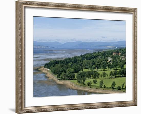 Dumbarton Castle on the North Shore of the River Clyde, Dunbartonshire, UK-Adam Woolfitt-Framed Photographic Print